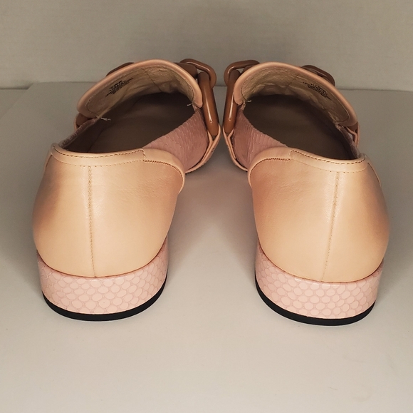 Louis et Cie pink buckle leather loafers - Picture 6 of 11